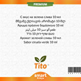 Premium Yeşil Erik Aroması 10 ml