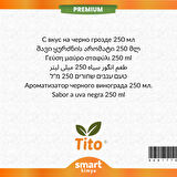 Premium Siyah Üzüm Aroması 250 ml