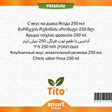 Premium Çilekli Sakız Aroması 250 ml