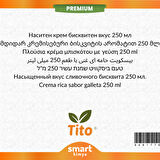 Premium Bol Kremalı Bisküvi Aroması 250 ml