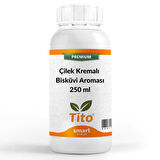 Premium Çilek Kremalı Bisküvi Aroması 250 ml