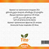 Tropikal Meyveler Aroması 25 litre