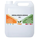 Kremalı Bisküvi Aroması 25 litre