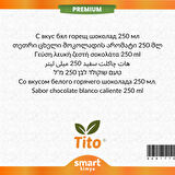 Premium Beyaz Sıcak Çikolata Aroması 250 ml