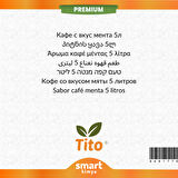 Premium Naneli Kahve Aroması 5 litre