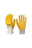 Beybi Pamuk Nitril PMK KN350 10 Beden Eldiven 12li Paket EN388 (2111X)