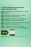 CreaVit RLX Magnezyum Sitrat & B6 Vitamini 20 Saşe