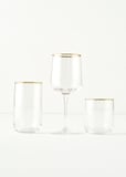 Premium Bardak-Kadeh Set 18'li Gold