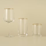 Premium Bardak-Kadeh Seti 36'lı Gold