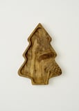 Tree Sunum Tabağı Naturel (28,5x20 cm)