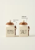 Salt Seramik Kavanoz Krem (330 ml)