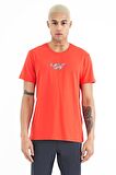 Fiesta Yazı Baskılı O Yaka Standart Kalıp Erkek T-Shirt - 88203 | XXL