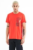 Fiesta Minimal Yazı Baskılı O Yaka Standart Kalıp Erkek T-Shirt - 88208 | S