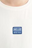 Ekru Baskılı Standart Kalıp O Yaka Erkek Çocuk T-Shirt - 11097 | 8-9