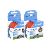 VZN | Spor Terapi – Kinezyo Bandı | 5m x 5cm | Suya Dayanıklı, Esnek Kas Desteği | Kırmızı (2 Kutu Gönderilir)