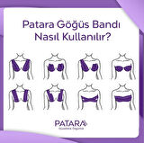 Premium Göğüs Dikleştirici Bant Seti | 5cm x 5m | 8 Saten + 2 Silikon Ped | Suya Dayanıklı | Hipoalerjenik | Ten Rengi