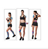 LENORA Kinesiology Ağrı Bandı Siyah 5 Metre X 5 Cm Sporcu Bandı