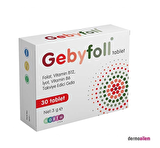 Gebyfoll Folik Asit 30 Tablet