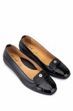 Relax Anatomic Kadın Hakiki Deri Siyah Comfort Ayakkabı 611 E2254 BN AYK Y19 VERNICE BLACK/LEATHER BLACK