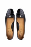 Relax Anatomic Kadın Hakiki Deri Siyah Comfort Ayakkabı 611 E2254 BN AYK Y19 VERNICE BLACK/LEATHER BLACK