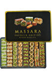 Massara Premium Edition Karışık Baklava Metal Ambalaj 700 gr