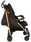 Baby Force Polo20 Baston Puset Bebek Arabası Siyah