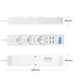 Bix BP-01 Wifi Akım Korumalı Hızlı Şarj Özellikli Akıllı Priz