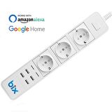 Bix BP-01 Wifi Akım Korumalı Hızlı Şarj Özellikli Akıllı Priz