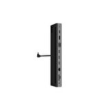 BX12HB 11’i 1 Arada Type-C Çok Portlu Laptop ve Tablet Standı 3.5mm Mic+Gigabit Ethernet+Micro SD/SD+USB 3.0+USB 2.0+VGA+HDMI (UHD 30 Hz/4K)+Type-C (PD)