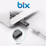 Bix ADP-03 USB-A 3.0 to Type-C 5A Hızlı Şarj Destekli Çevirici Dönüştürücü Adaptör