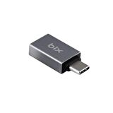 Bix ADP-01 Type-C to USB-A 3.0 Çevirici Dönüştürücü Adaptör