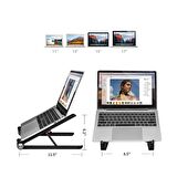 Bix Saiji X1 Alüminyum Notebook Laptop Standı Siyah