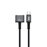 Bix 140W Type-C to Magsafe 3 Macbook Pro ve Macbook Air 13″ 14″ 16″ M1 M2 Uyumlu Manyetik Örgülü Şarj Kablosu 2 Metre