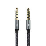 Bix Hi-Fi 3.5mm Erkek to Erkek Örgülü Aux Ses Kablosu 1.5 Metre
