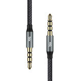 Bix Hi-Fi 3.5mm Erkek to Erkek Örgülü Aux Ses Kablosu 1.5 Metre
