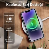 Bix iPhone 16 Plus Silikon Kılıf MagSafe Uyumlu Güçlü Koruma Darbe Emici Nane Yeşili