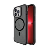 Bix iPhone 13 Pro Max Carbon Fiber Force MagSafe Kılıf Anti-Şok Teknolojili Kamera ve Ekran Korumalı