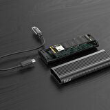 Bix BX05HD Type-C 3.1 Gen2 to PCIe NVMe M.2 SSD Disk Kutusu