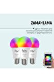 Bix Sl-02 11W Aura Rgb Led Akıllı Wifi Ampul Tüya Yazılım Destekli