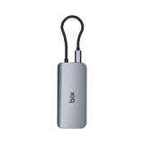 Bix BX10HB Pro Type-C to 4K 60Hz HDMI 3*USB 3.2 Gigabit Ethernet PD 100W Micro SD Kart Okuyucu Çoklayıcı Hub