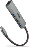 Bix Bxc06hb Type-c'den 3 Bağlantı Noktalı Gigabit Ethernet Usb 3.2 Hub - Teşhir