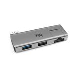 Bix BX22HB USB to USB 3.2 USB 2.0 RJ45 Dönüştürücü Adaptör
