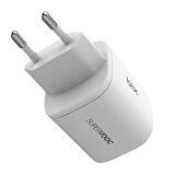 Bix SV67 67W GaN SuperVooc 2.0 Type-C ve USB-A Çift Bağlantı Noktalı Yüksek Hızlı Şarj Cihazı