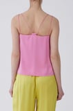 İp Askılı Saten Bluz   Pembe