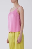 İp Askılı Saten Bluz   Pembe