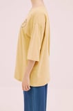 Kısa Kol T-shirt Bej