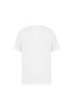 O Yaka T-Shirt   Beyaz