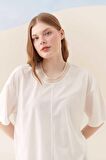 Y23 23823 T-Shirt   Ekru