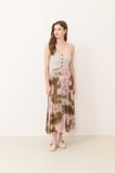 Batik Triko Etek Kahve-Pembe