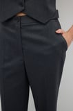 Geniş Paça Pantolon Standart Renk